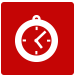 clock logo for saving time 